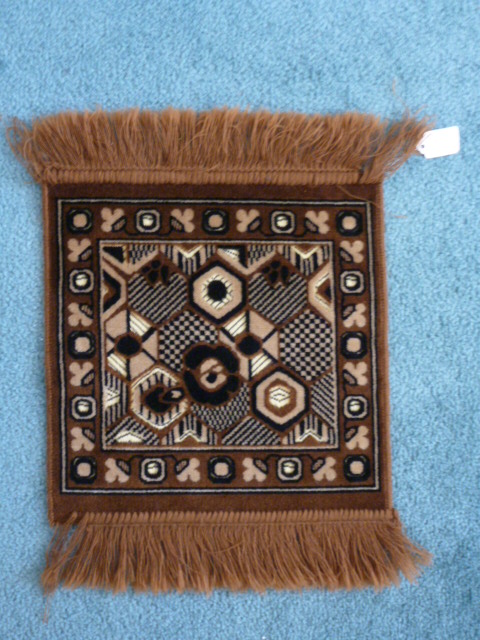 Oriental Design Mini Rug - Viscose 11001